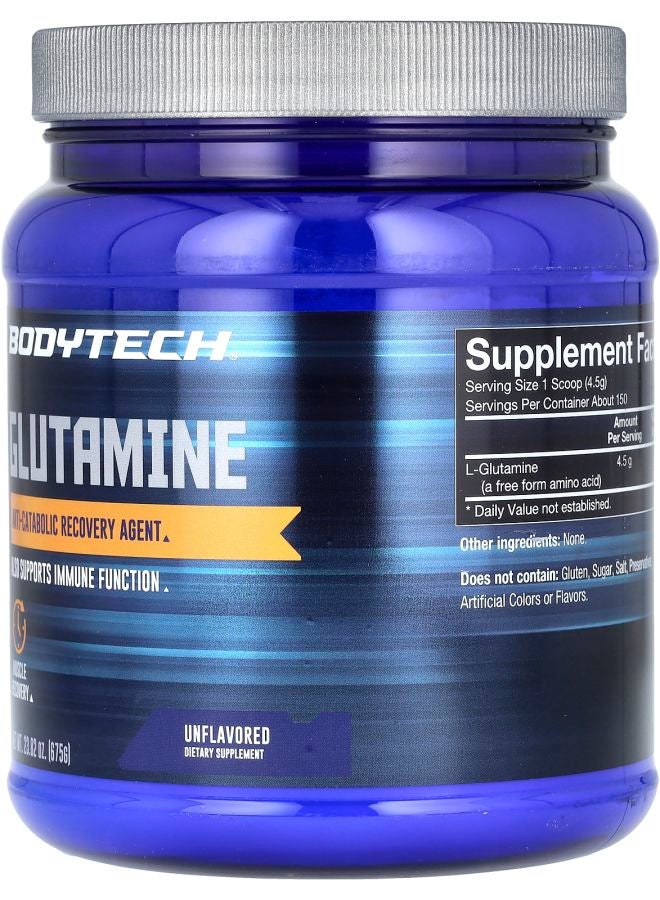 BODYTECH Glutamine Unflavored 23.82 oz (675 g) - Image 2