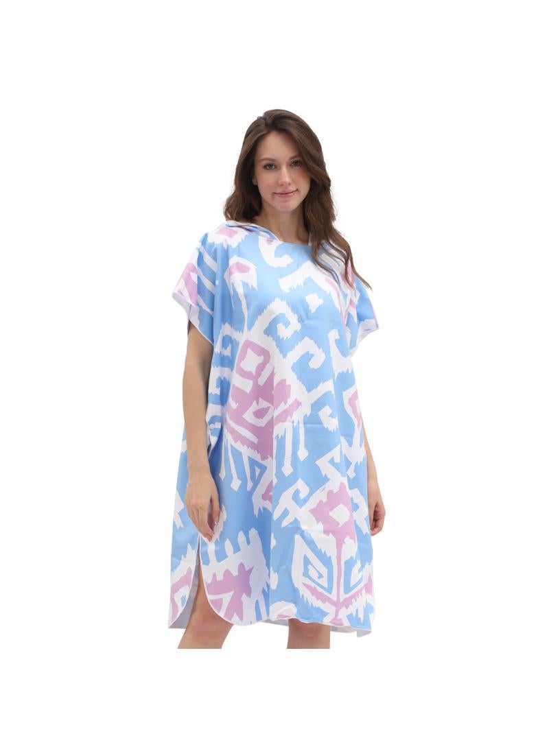 general 80*100*35cm Quick Dry Cape Cape Easy Change Bathrobe - Image 1