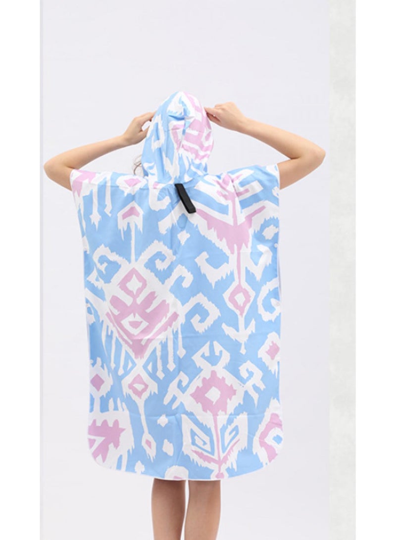 general 80*100*35cm Quick Dry Cape Cape Easy Change Bathrobe - Image 2