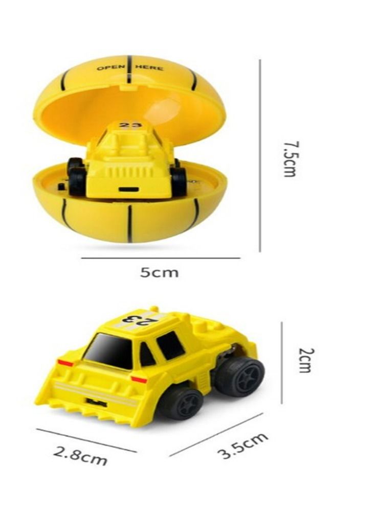 JOLLITY LLC Remote Control Car Soccer Kids Mini Wireless RC Football Cars Toys (Yellow) - Image 2