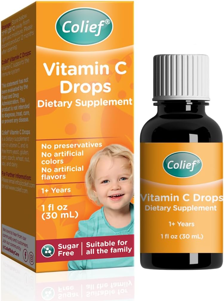 Colief Vitamin C Drops for Kids 1 fl oz - Image 1