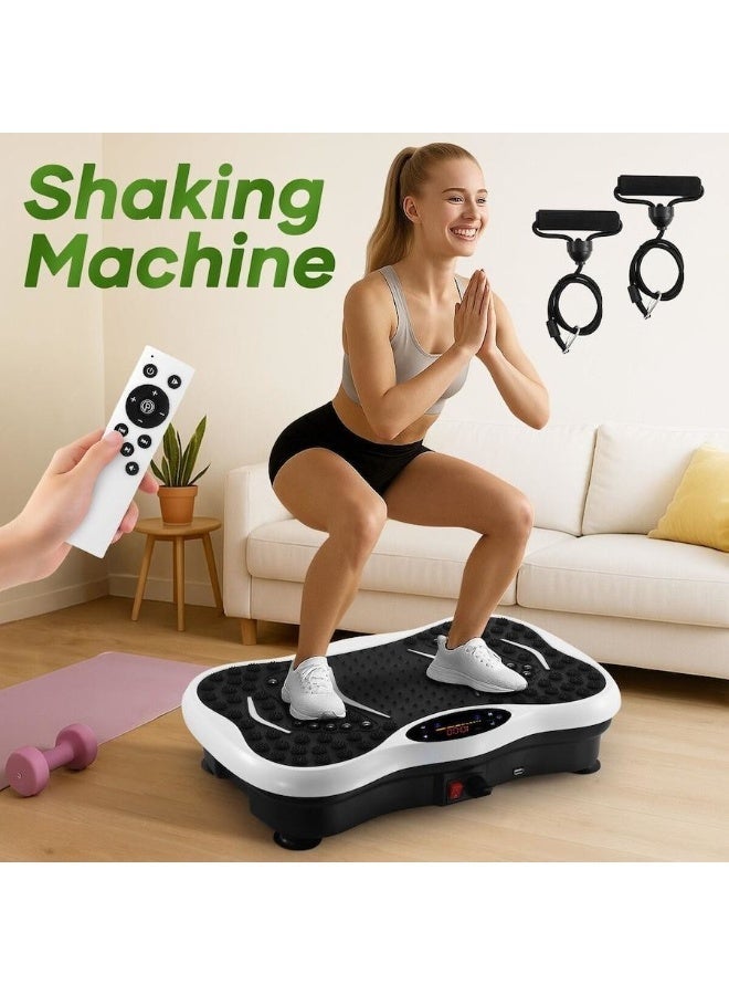 LIVVY Vibration Plate Exercise Machine – Whole Body Fitness Platform for Weight Loss, Recovery & Circulation | Home Workout Trainer with LED Display & Remote | 330lbs Capacity - Image 5