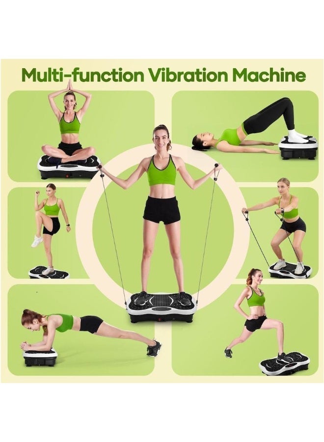 LIVVY Vibration Plate Exercise Machine – Whole Body Fitness Platform for Weight Loss, Recovery & Circulation | Home Workout Trainer with LED Display & Remote | 330lbs Capacity - Image 4