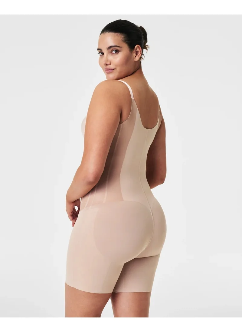 سبانكس Spanx 10426R Open Bust Midthigh Bodysuit Nude (Natural Bronze)