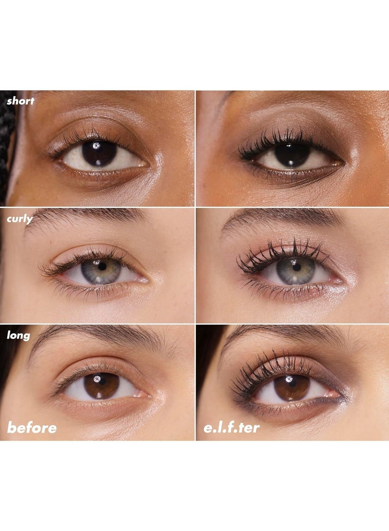 إلف ماسكارا إنكريدي-كيرل لرموش طويلة الأمد وكثافة فائقة - أسود - Image 2