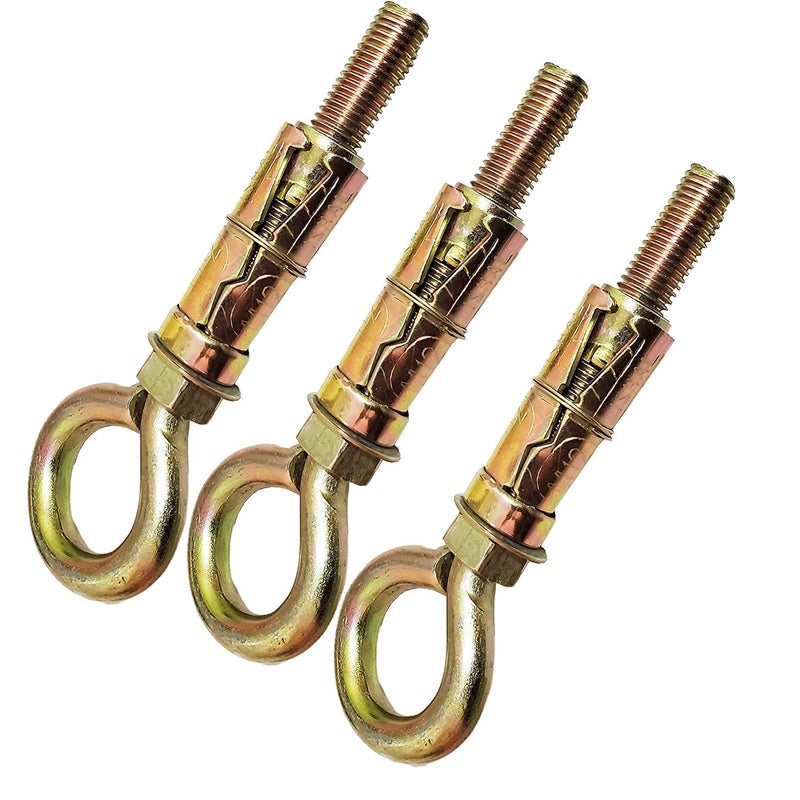Anchor Round Close Brass Hook 10 mm Fasteners Brass Hook Color Golden 12mm 4 - Image 1