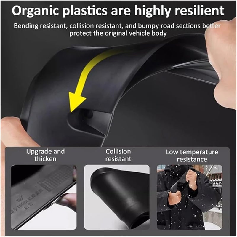 حمايات الرذاذ واللوحات الطينية قبل التعديل لجيب جراند شيروكي إل WK WL74 WL75 2022-2024 - Image 5