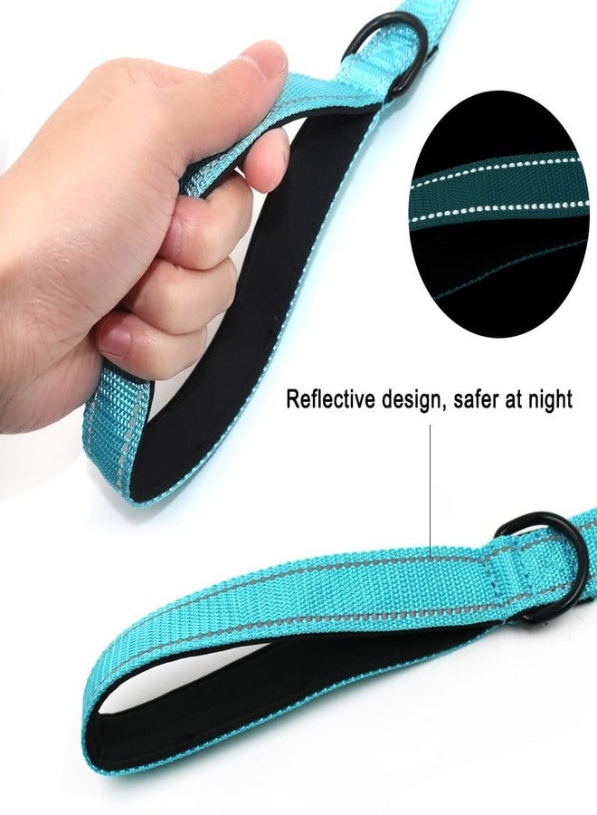 سورس تون عبوتان من أطواق الكلاب شديدة التحمل للكلاب الكبيرة، طوق عاكس مزدوج الطبقات من سورس تون بطول 6 أقدام مع مقبض مزدوج ومشبك دوار 360 درجة | مقبض مبطن للكلاب متوسطة الحجم إلى العملاقة - Image 4