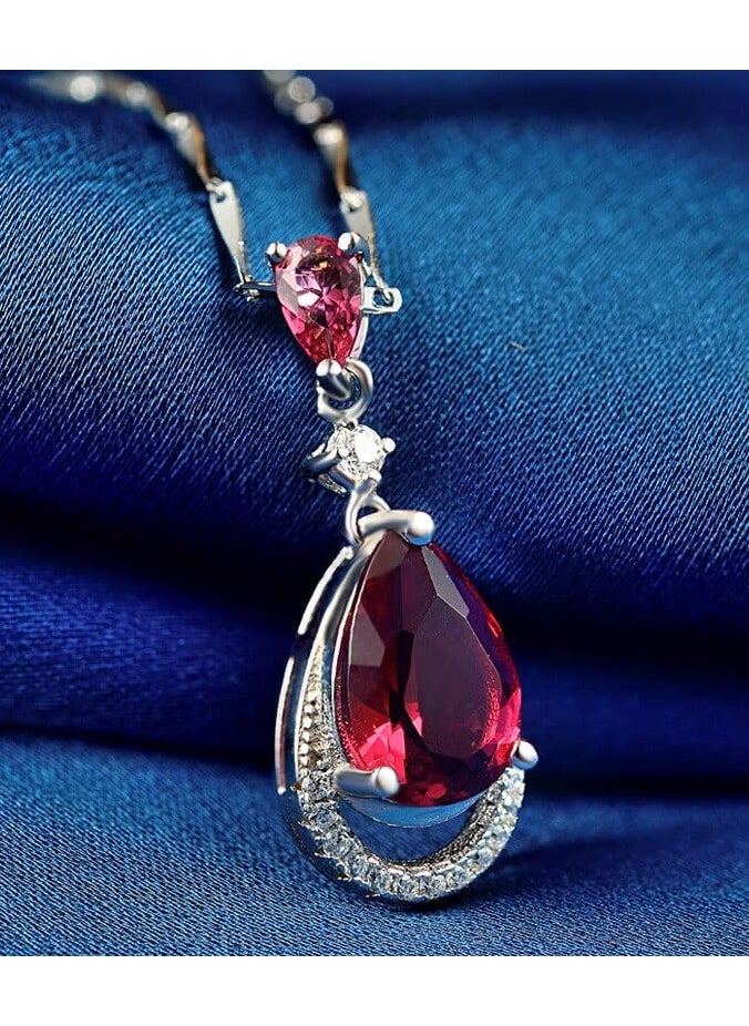 J.Rosée - Swarovski Elements Crystal 18K Rose Gold Plated 925 Sterling Silver Pendant Necklace for Women Gift Packing J.Rosée Fashion Jewelry JR-1002 - Image 1