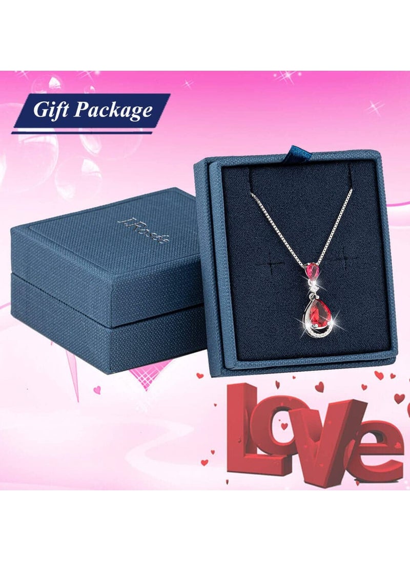 J.Rosée - Swarovski Elements Crystal 18K Rose Gold Plated 925 Sterling Silver Pendant Necklace for Women Gift Packing J.Rosée Fashion Jewelry JR-1002 - Image 1