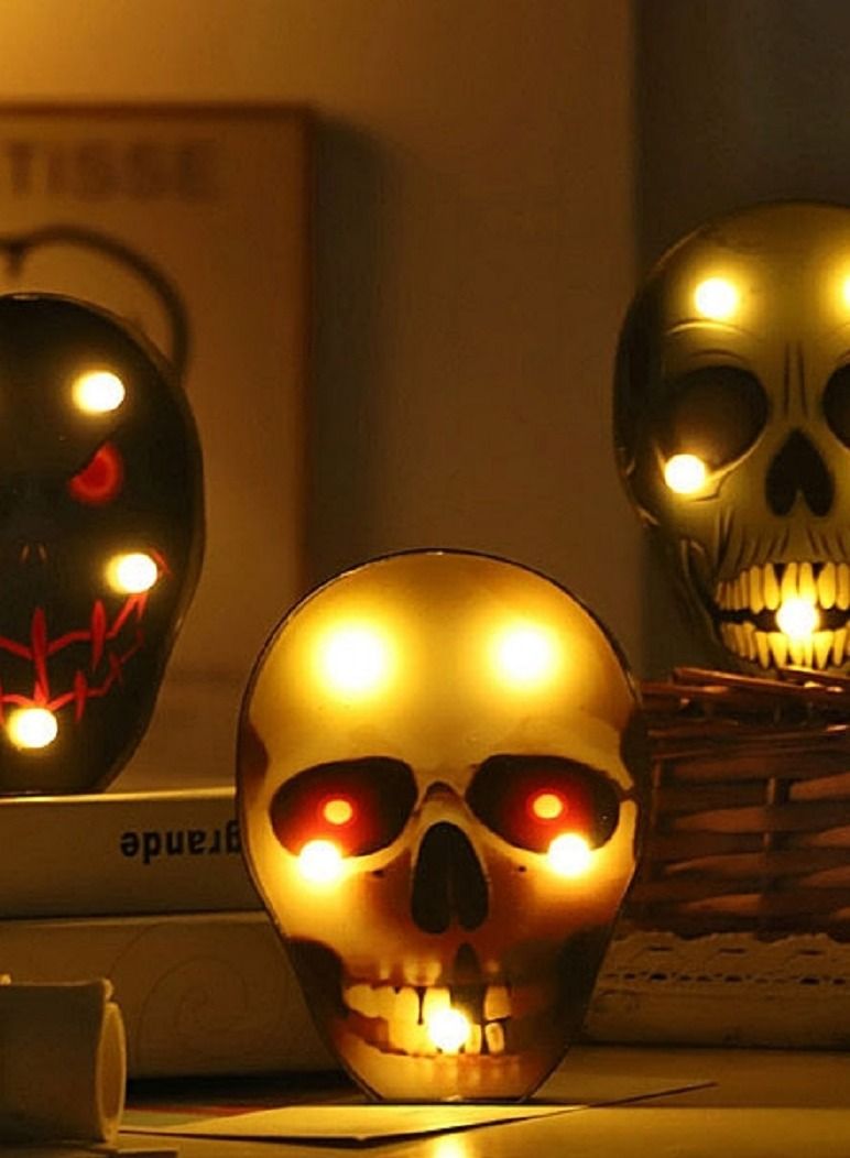 سلة إضاءة هالوين على شكل شبح قياس 18 في 13.5 سم - Image 4