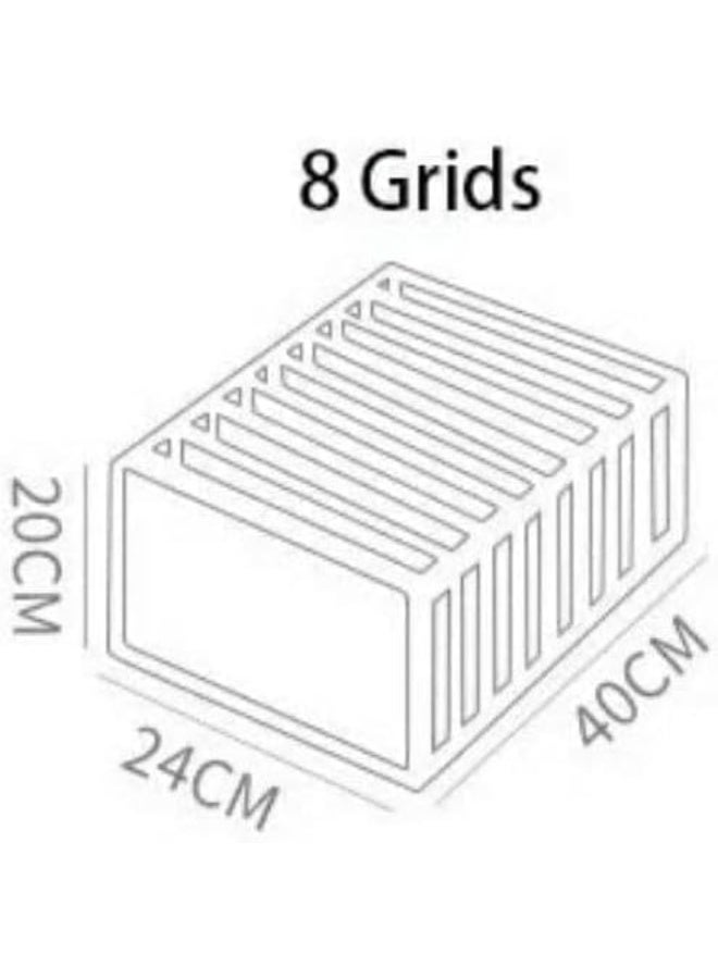 منظم خزانة ملابس إبداعي قابل للغسل - أدراج قابلة للطي للجينز والسراويل والقمصان والفساتين لفترة محدودة - Image 4