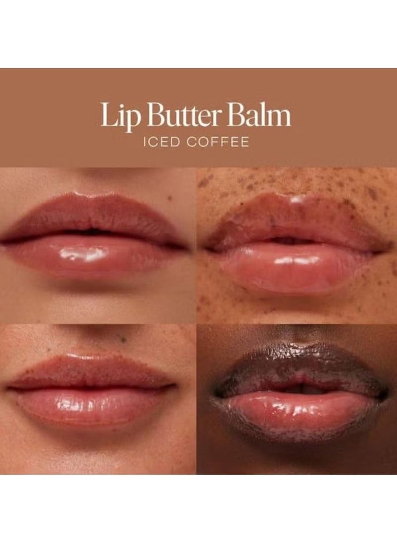 SUMMER FRIDAYS Tinted Lip Butter Balm - Conditioning Vegan Lip Balm for Instant Moisture, Shine & Hydration - Sheer-Tinted, Soothing Skincare - Iced Coffee (.5 Oz) - Image 4