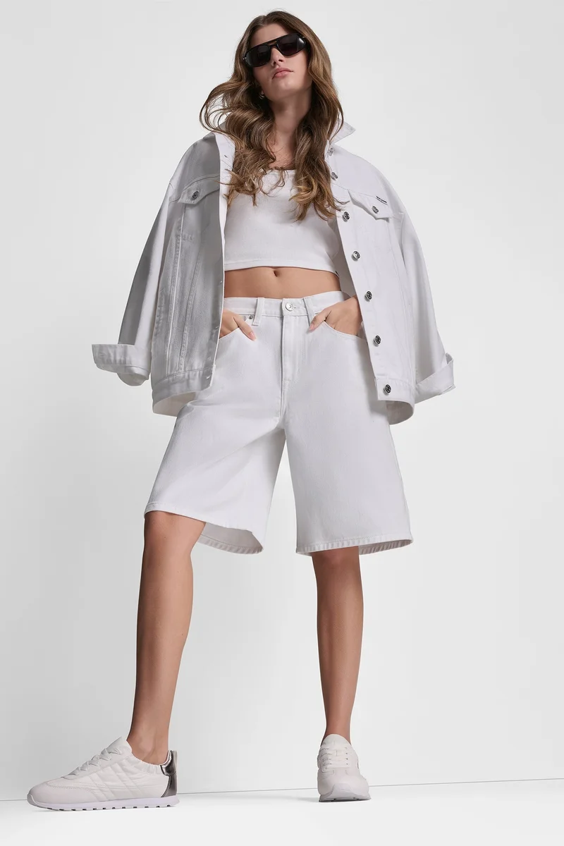 DKNY  MID RISE SHORTS for Women | Best Price UAE