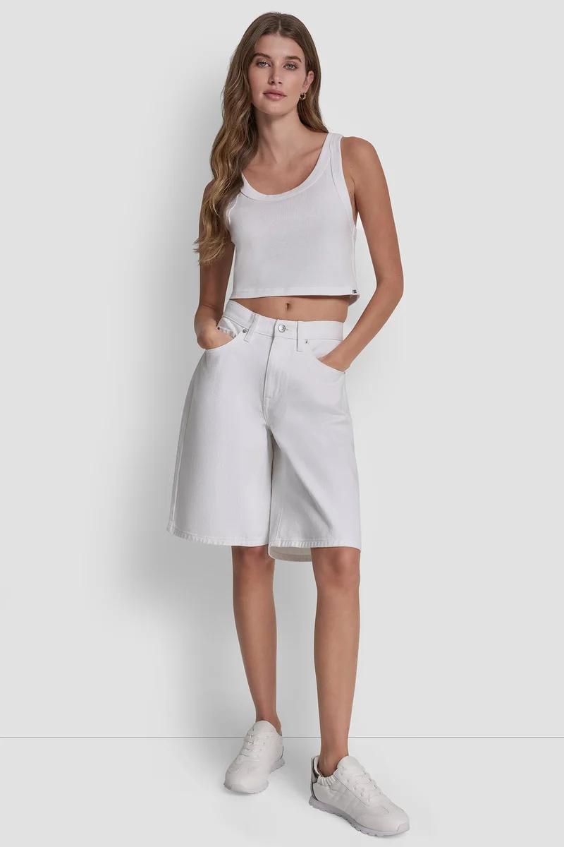 DKNY  MID RISE SHORTS for Women | Best Price UAE