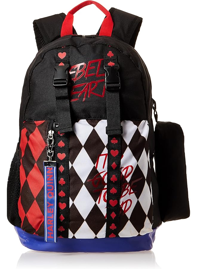 Warner Bros. Batman Harley Good To Be Bad Teens Backpack 16 Inch Size - Image 1