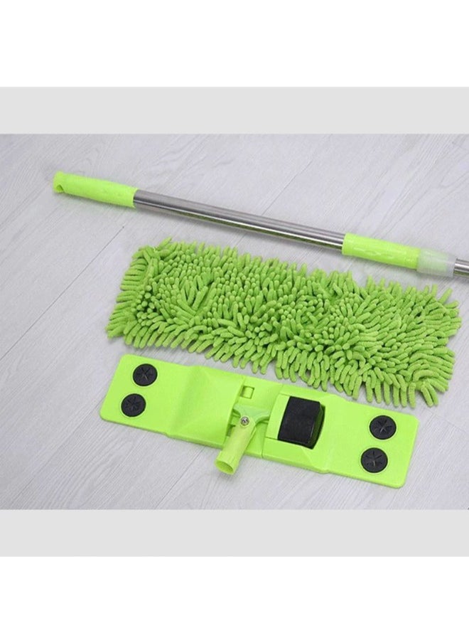 Generic - Get a parquet and floor mop, combining both mop and squeegee for efficient and easy cleaning. Features an adjustable stainless steel handle for added comfort. Durable, easy to use - Image 1