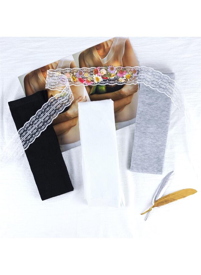 3 قطع جوارب طويلة حتى الركبة للنساء، جوارب طويلة حتى الركبة، جوارب طويلة فوق الركبة، جوارب طويلة حتى الركبة، جوارب طويلة دافئة لتدفئة الساق - Image 5