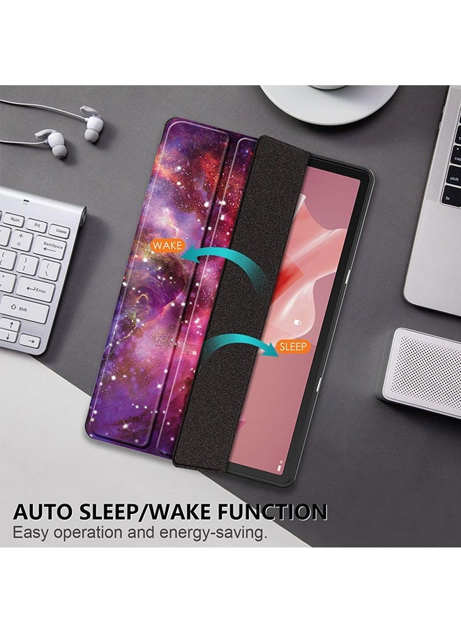 Muyixin - Case Cover for Lenovo Tab P12 12.7 inch 2023 Tablet Tri-Fold Case with Stand Function - Image 1