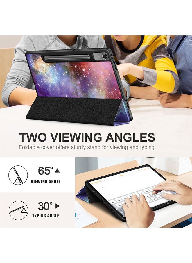 Muyixin - Case Cover for Lenovo Tab P12 12.7 inch 2023 Tablet Tri-Fold Case with Stand Function - Image 1