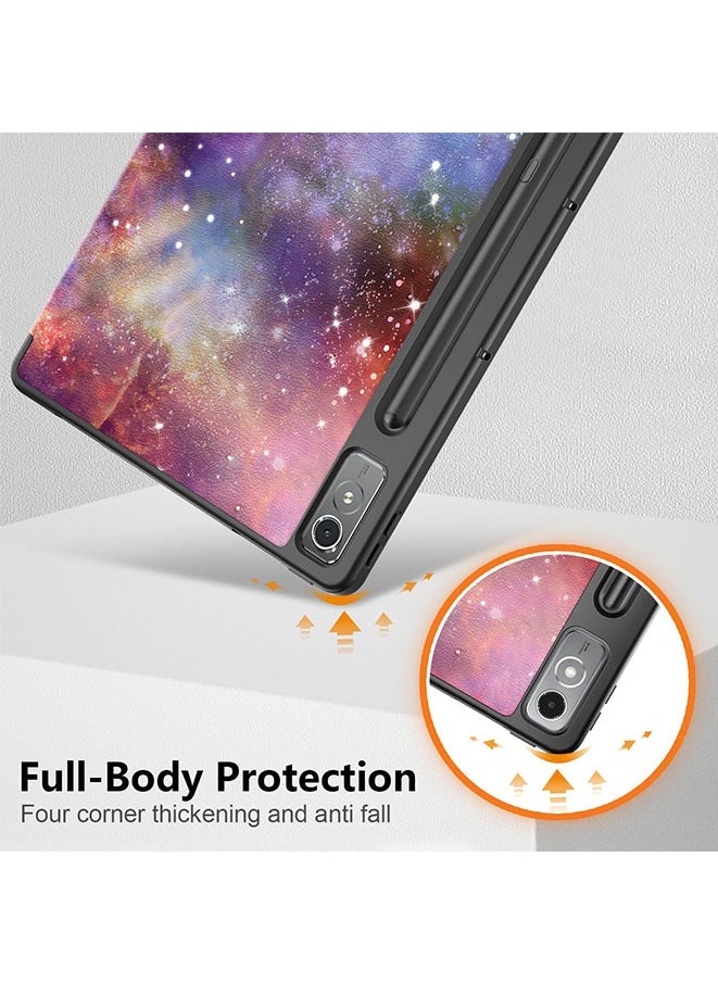 Muyixin - Case Cover for Lenovo Tab P12 12.7 inch 2023 Tablet Tri-Fold Case with Stand Function - Image 1