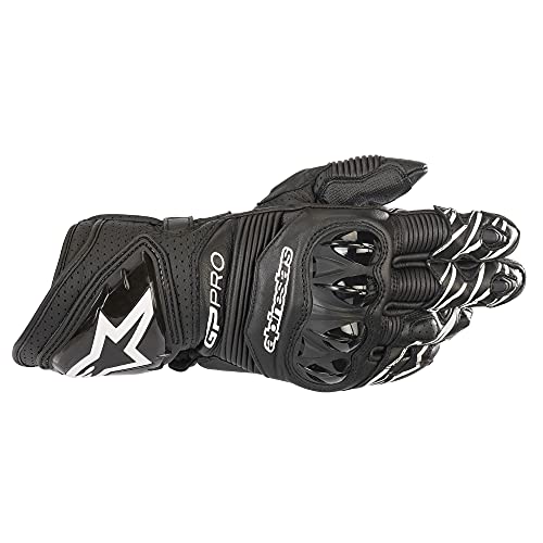 Alpinestars GP Pro RS3 Men's Street Motorcycle Gloves - Black/White/X-Large - Image 2