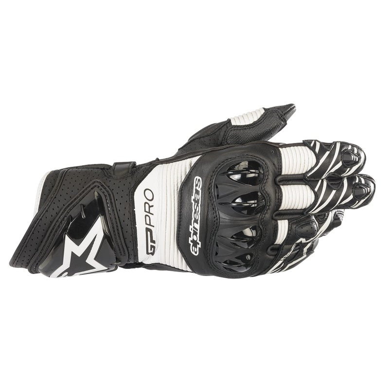 Alpinestars GP Pro RS3 Men's Street Motorcycle Gloves - Black/White/X-Large - Image 5
