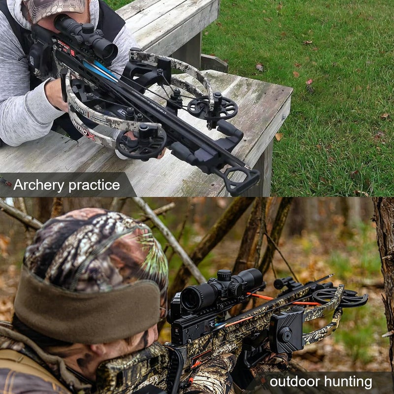 IRQ 20 Inch Carbon Crossbow Bolt and Crossbow Broadheads Set, 12 Pcs Hunting Carbon Arrows for Crossbow with 3 Blade Broadheads 6 Pcs for Archery Practise Hunting Crossbow Arrows - Image 4