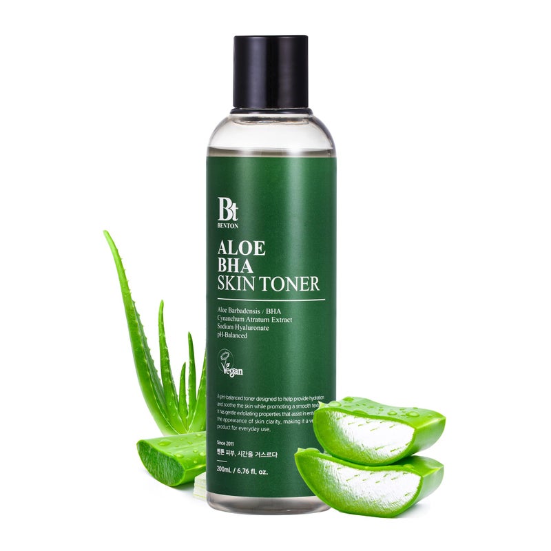 BENTON Aloe Skin Toner - Hydrating Face Toner for Oily & Dry Skin (6.76 fl. oz. / 200ml) - Image 1