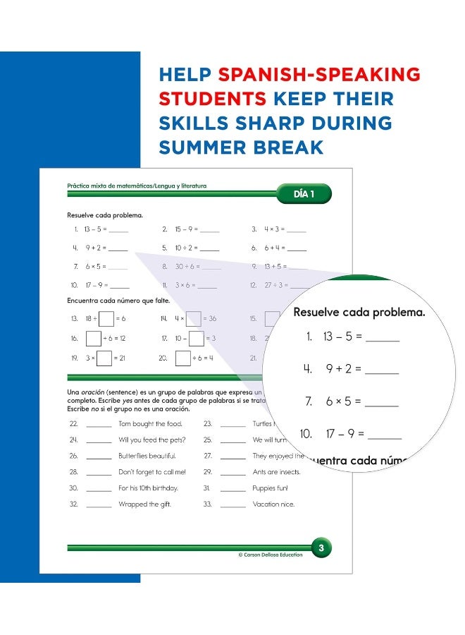 Summer Bridge Activities Spanish 4-5, Grades 4 - 5  - Image 4
