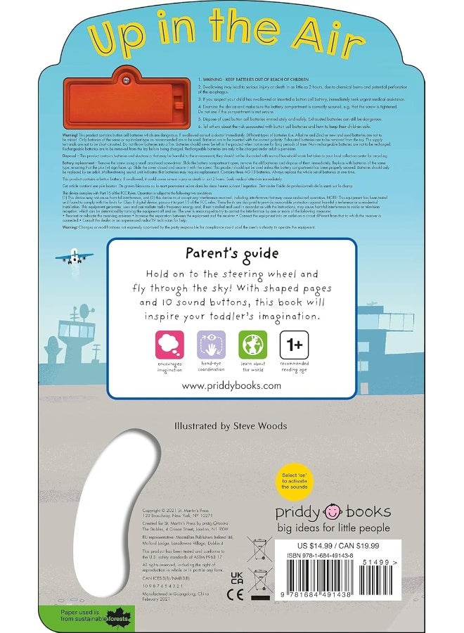 Priddy Books Us On the Move: Up in the Air: An Interactive Sound - Image 2