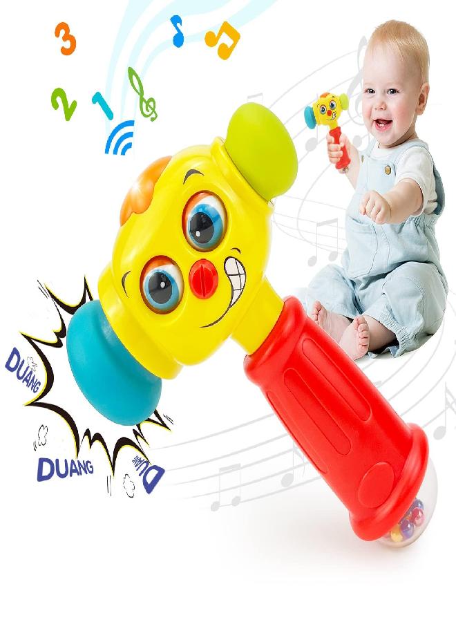 HOLA Toys for 1 Year Old Boy Gifts - Hammer Baby Toys 12-18 Months, Musical 1 Year Old Toys with Light Flashing, Baby Boy Toys for 1 + Year Old Boy Toddlers Toys Age 1-2 Christmas Birthday Gifts - Image 1