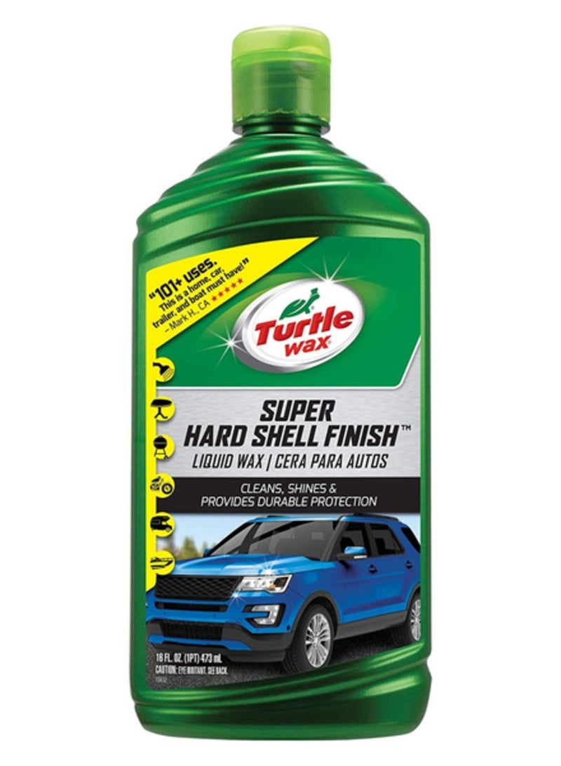 TURTLE Wax Light Scratches and Swirl Protection Super Hard Shell Finish Liquid Wax 473ml