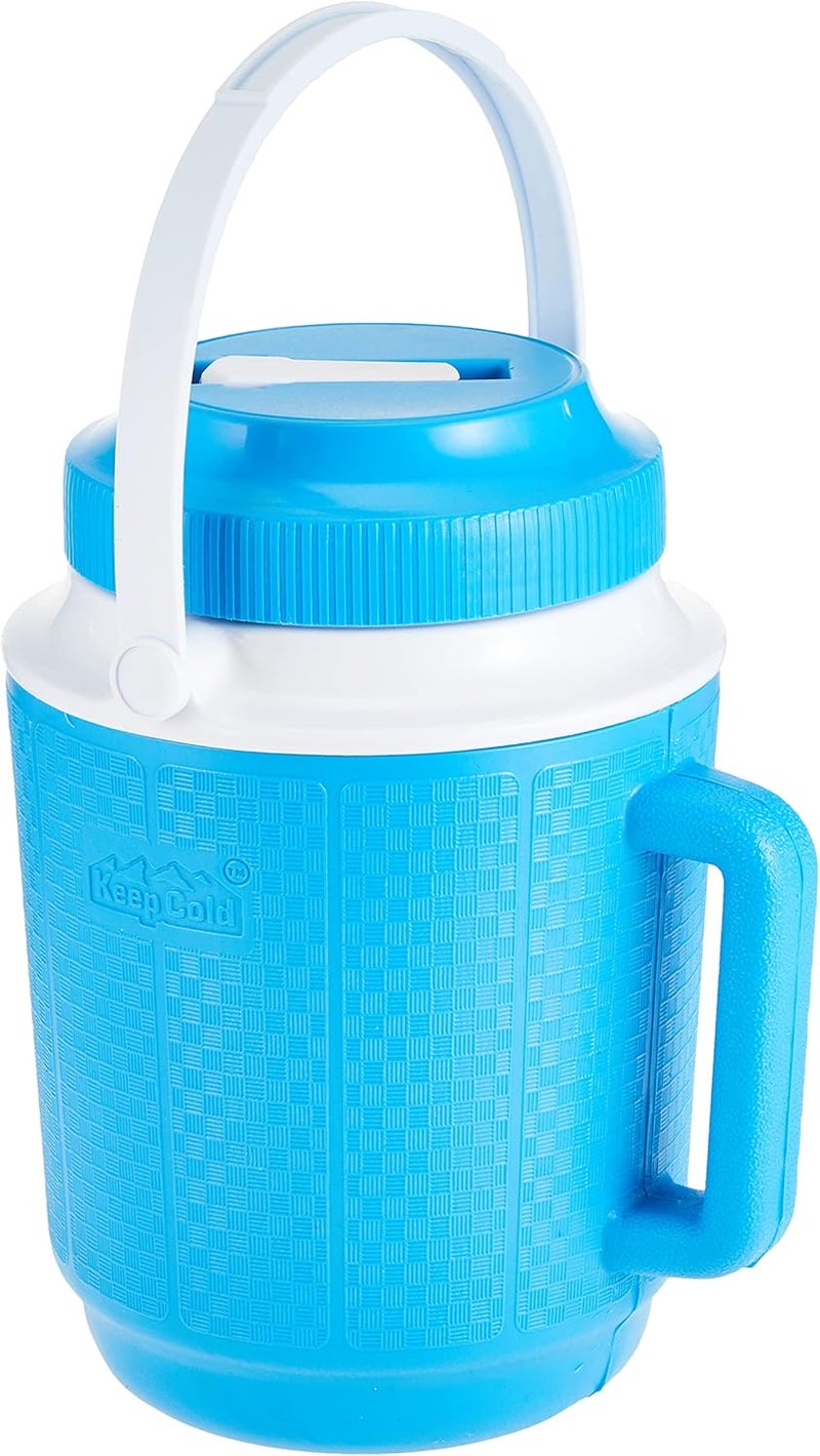Cosmoplast Keep Cold Plastic Insulated Water Cooler Thermal Jug - 2.1 Litres - Image 1