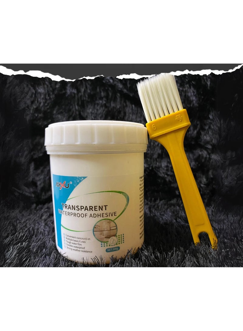 DubaiGallery Waterproof Insulation Sealant | Transparent Glue Coating Agent - Strong Waterproof Anti-Leakage Agent for Roof, Bathroom, Kitchen, Wall, Tile Repairing Soptec - Image 1