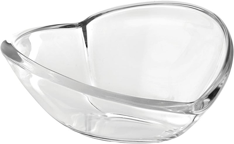 Barski Glass Bowl  Heart Shaped  Bowls  Set of 6  for Fruit  Nuts  Salad  Dessert  Made in Europe - Image 2