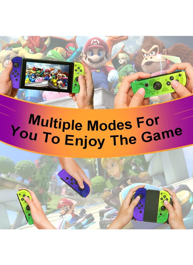 Sweet seven Wireless Replacement Joy-Cons for Nintendo Switch - L/R Controllers for Seamless Gaming Experience - Responsive and Ergonomic Design  - Image 5