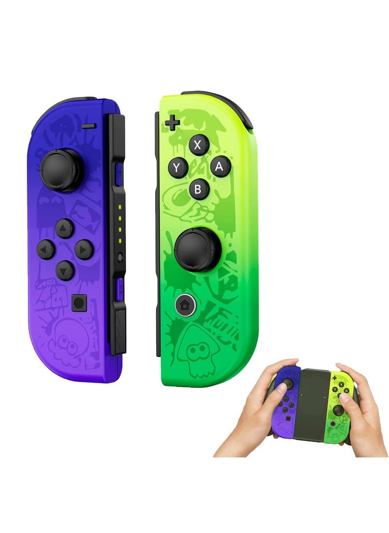Sweet seven Wireless Replacement Joy-Cons for Nintendo Switch - L/R Controllers for Seamless Gaming Experience - Responsive and Ergonomic Design  - Image 1