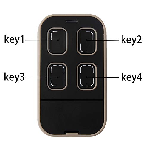 XIHADA Universal Garage Door Remote Universal Gate Opener Remote Cloning Homelink Programmable Learning 4-Buttons Multi Frequency 280MHZ-868MHZ 2019 Upgraded New Version - Image 4