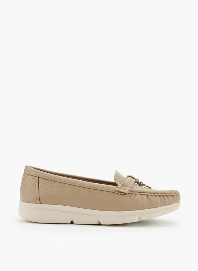 Flora Bella By Shoexpress Women Textured Moccasins