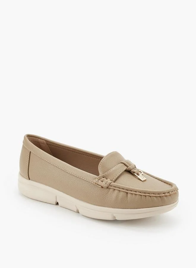 Flora Bella By Shoexpress Women Textured Moccasins