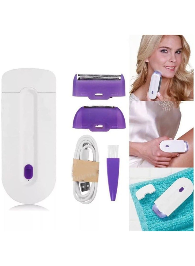 Women Laser Rechargeable Smooth Touch Epilator Hair Remover Instant Pain-Free Razor - Image 1