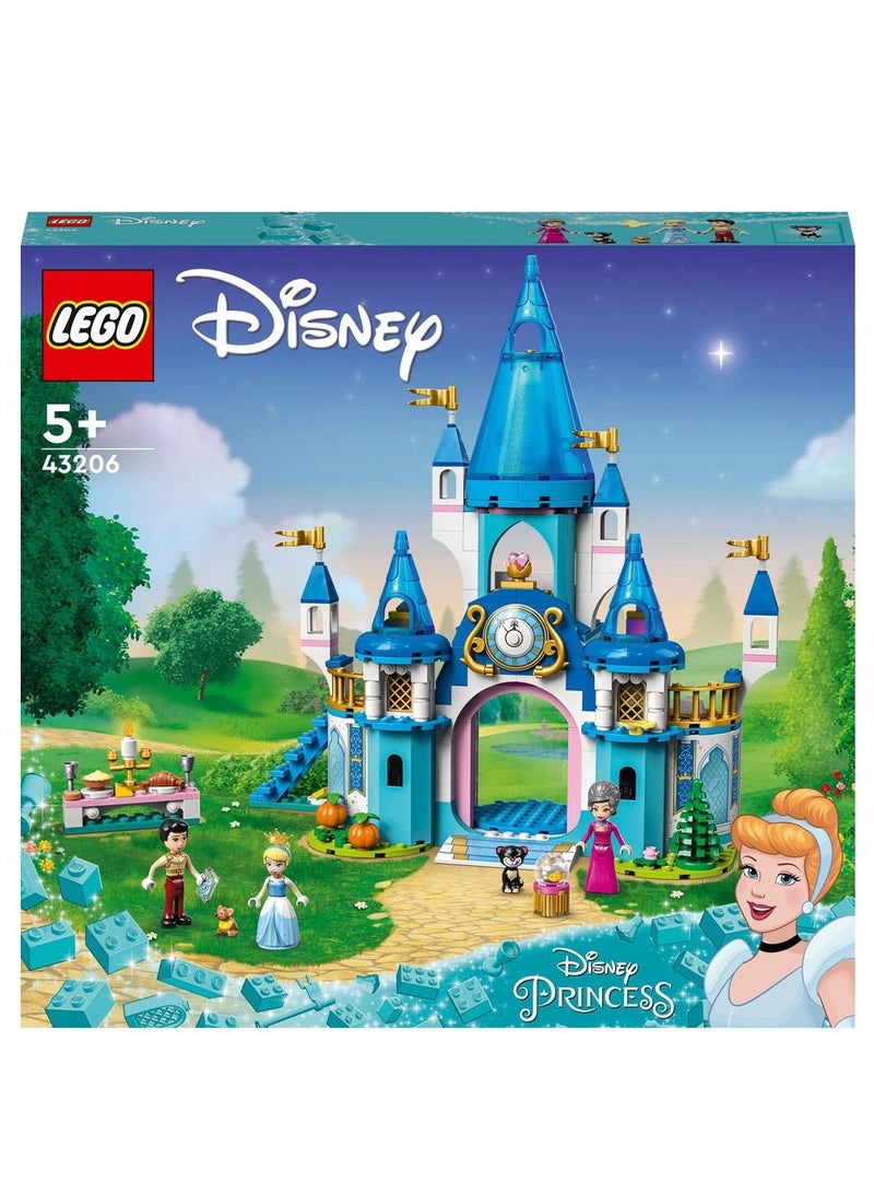 LEGO Disney Cinderella and Prince Charming's Castle 6378997/43206 - Image 1