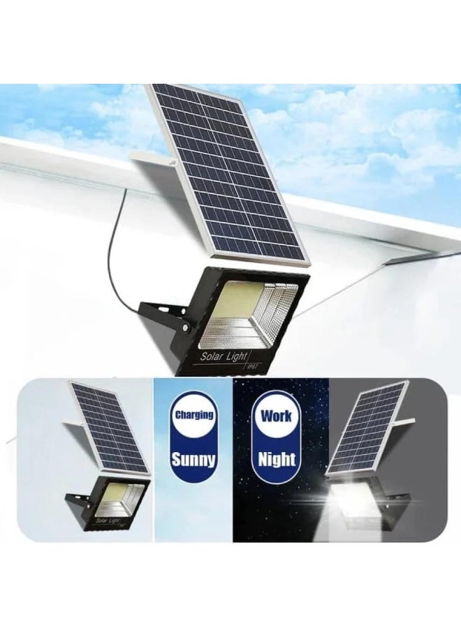 800W Solar Powered LED Flood Light with 7000mAh Battery - Image 4