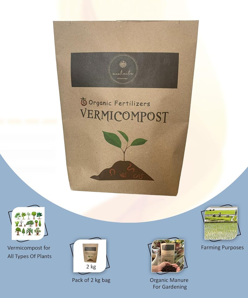 Generic Maatimitra vermicompostorganic compostorganic fertiliserorganic manureplantfood 2  - Image 5