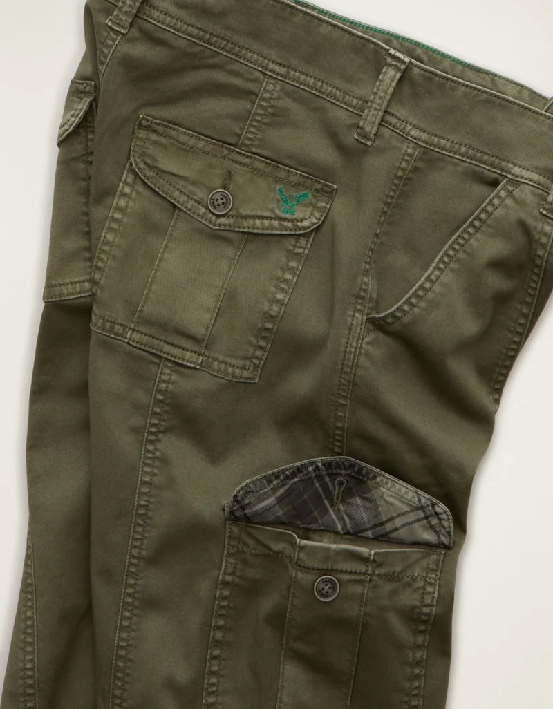 American Eagle  AE Low-Rise Cargo Stovepipe Pant for Women | Best Price UAE
