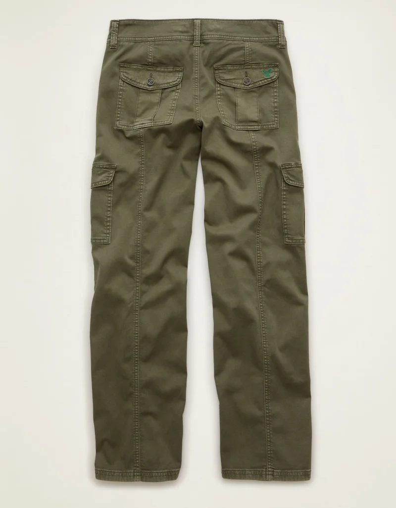 American Eagle  AE Low-Rise Cargo Stovepipe Pant for Women | Best Price UAE