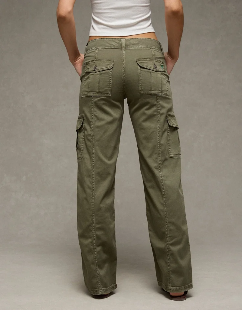 American Eagle  AE Low-Rise Cargo Stovepipe Pant for Women | Best Price UAE