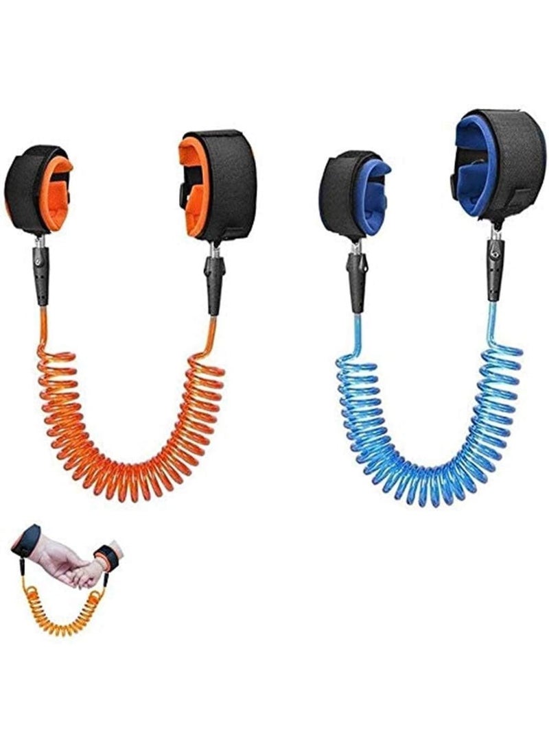 2 Pack Children's Anti Lost Belt Leash, Child Anti-Lost Bracelet, Baby Anti Lost Belt, Walking Hand Strap Wristband, Elastic Leash, Travel Assistant, Suitable for Indoor and Outdoor Activities - Image 1