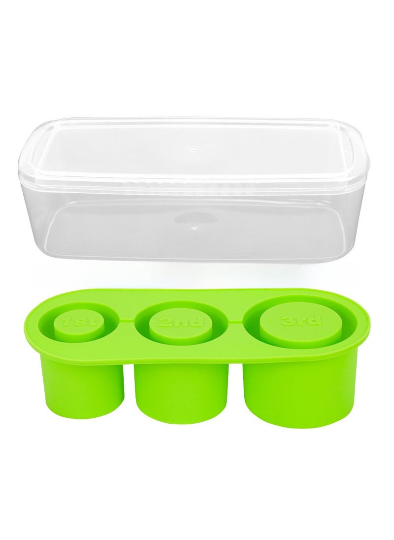 Stanley Silicone Ice Cube Tray Easy-Release Food-Grade Yingguang Green